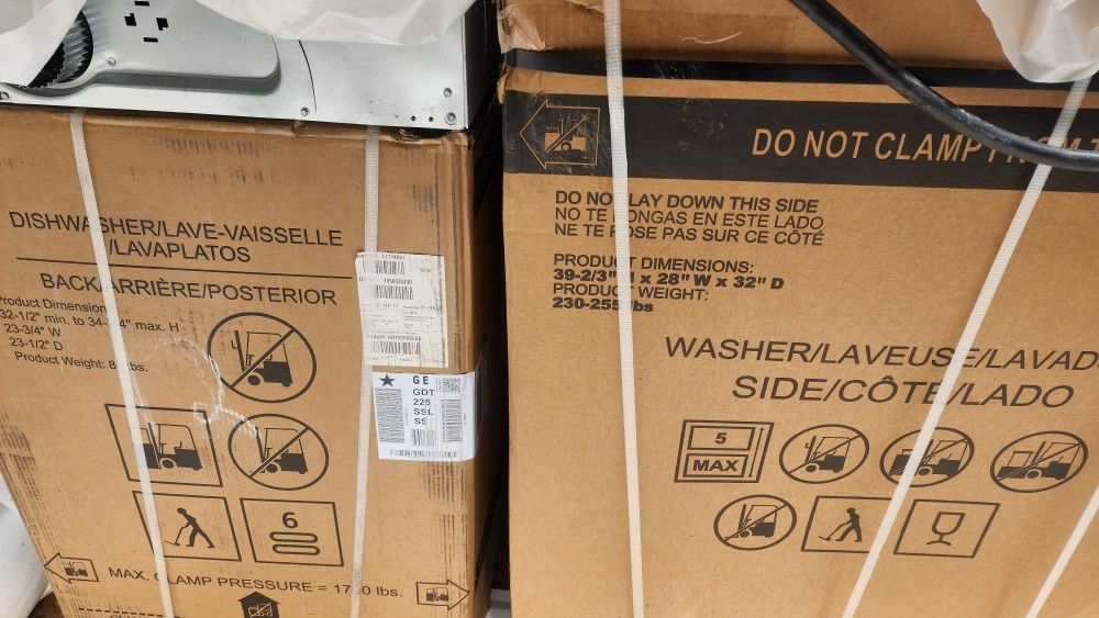 Washer And Dryer.