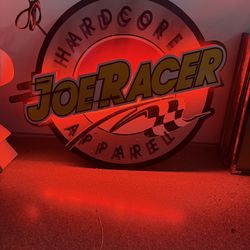Neon Sign Joe Racer