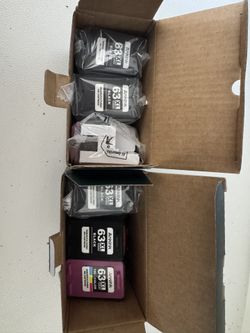 AnkInk Ink Cartridges 63XL - NEVER USED -