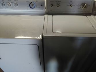 Washer and gas dryer they both work great