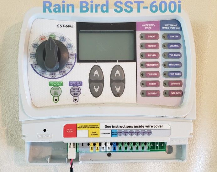 Sprinkler Timer - Rain Bird 6 Channel