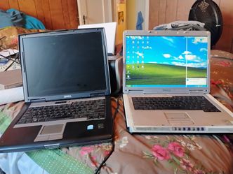 Two Dell Laptops Lot