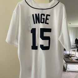 Detroit Tigers, Brandon inch home jersey XL