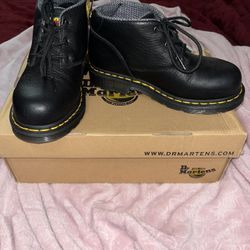 Doc Martens Steel Toe Tie Ankle Boot