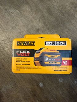 FLEXVOLT 20V/60V MAX Lithium-Ion 12.0Ah Battery $180