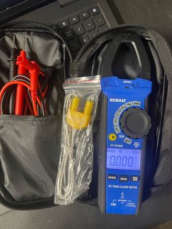 Kobalt LCD Display Clamp meter Multimeter 400 Amp 600 -Volt