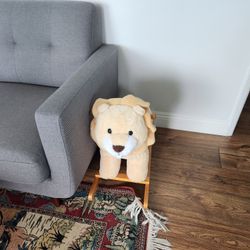 Pottery Barn Rocking Horse Lion