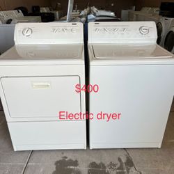Beautiful Kenmore Washer And Kenmore Electric Dryer.