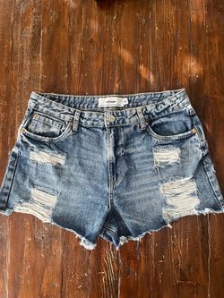 Women Junior Jean Shorts size 9