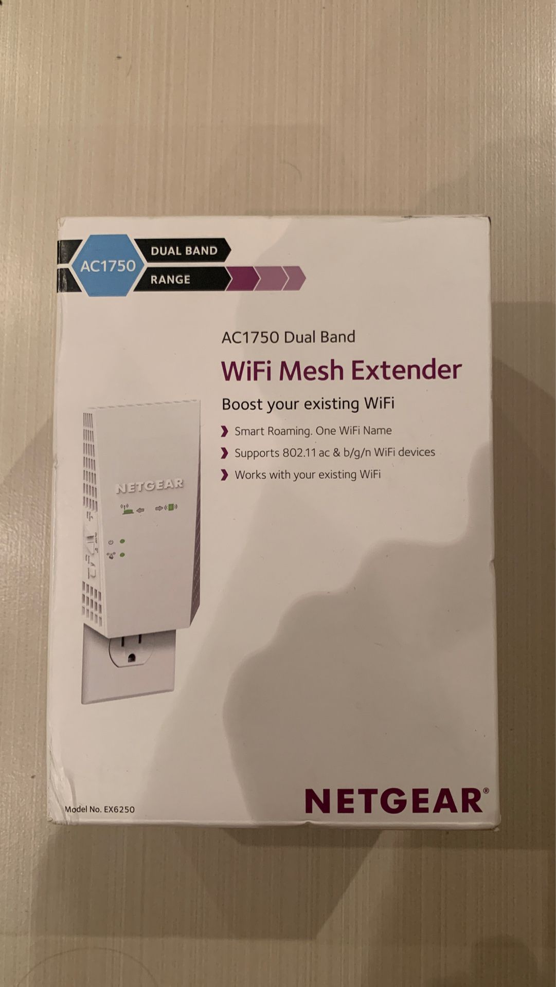 Netgear EX6250 AC1750 Dual Band WiFi Mesh Extender