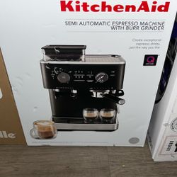 Expressing Machine With Burr Grinder