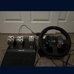 Logitech G29 Wheels and Pedals