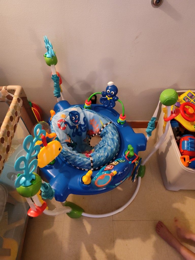 Aquamarine Life Bouncer For Baby