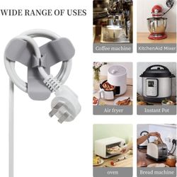 Appliance Cord Stick On Organizer 2Pack As Seen On TV Appliance Counter Tidy