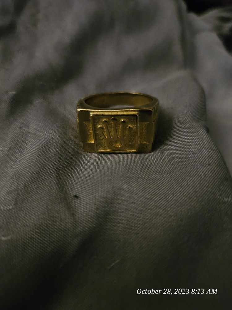 18k Gold Ring-weight=15g
