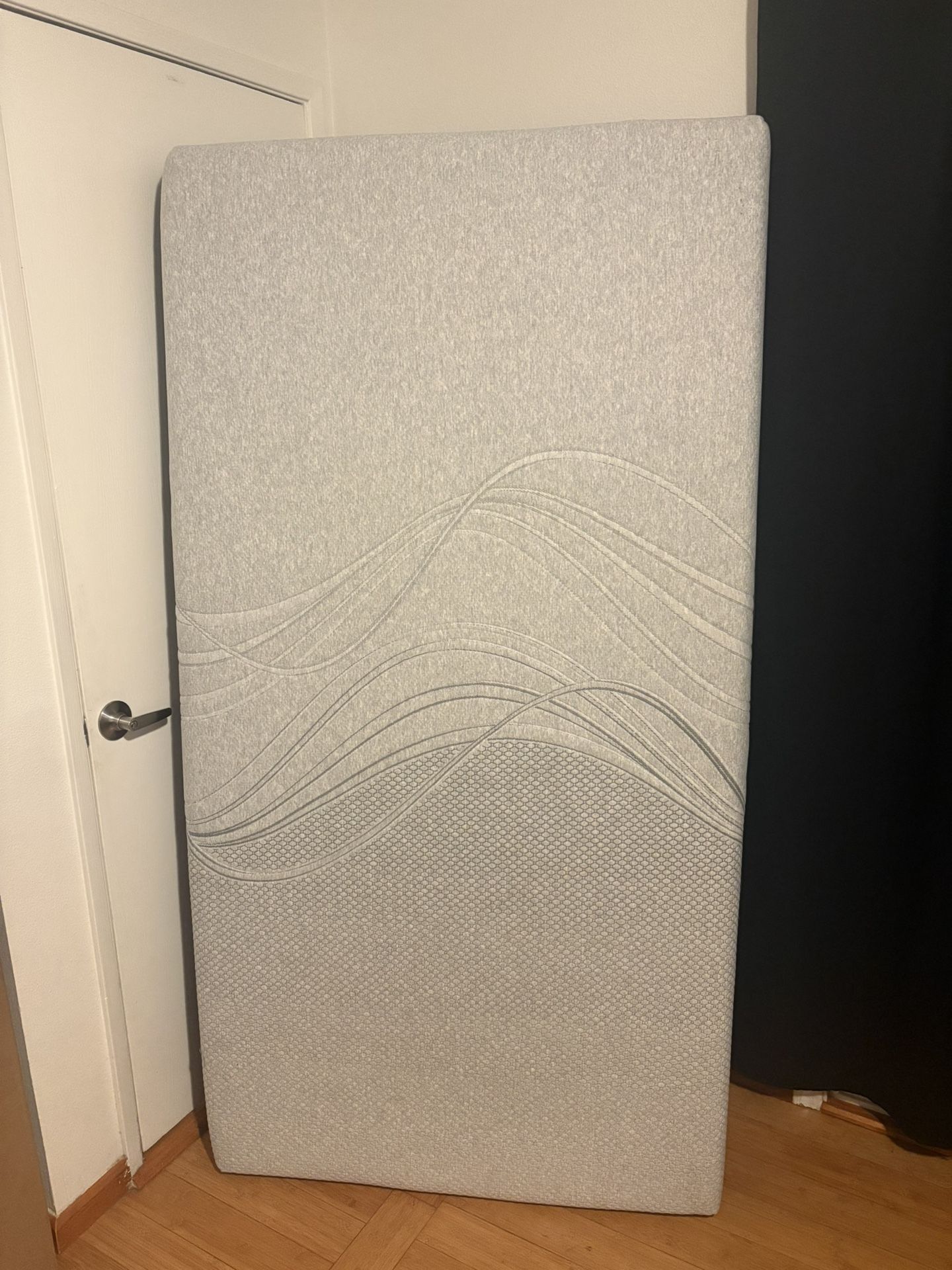 Twin Mattress And Box (bed Frame Included)
