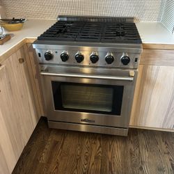 Thor Gas Range & Bosch integrated Dishwasher 