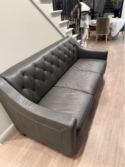 Sofa and Club Chair