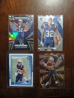 Football treveyon henderson rc cards