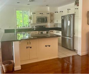 15PC Kitchen Cabinet Set W/Granite Countertops