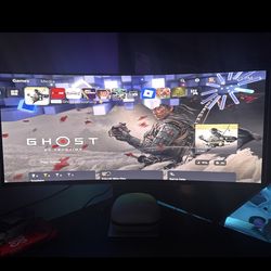 Samsung Odyssey Oled 34in Monitor curved