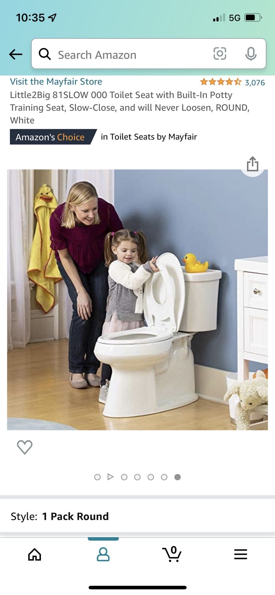 BRAND NEW Toddler Training/Transition Toilet Seat & Lid