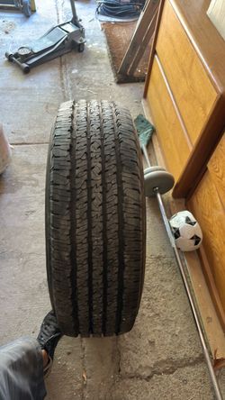 Like new, never used Firestone tire P2.75–70R 18