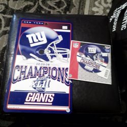 Giants Super Bowl Champions 2008 Magnet And Picture