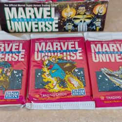 Marvel Universe Series III (3) Sealed Packs