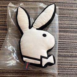 NEW Official PLAYBOY Bunny Head Y2K Plush Pillow