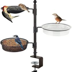 NEW Balcony & Porch Deck Railing Bird Feeder