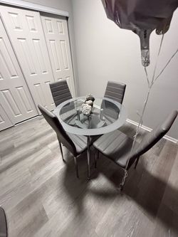 Sectional and dinning table