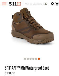 5.11 Tactical A/T Mid Waterproof Boot