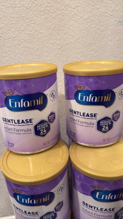Enfamil gentlease 6 cans