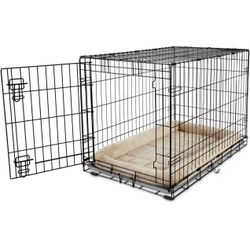 Foldable Large Dog Crate With Divider