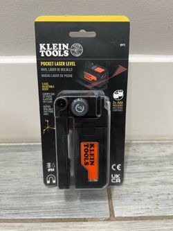 Klein Tools 93PTL Red Pocket Laser Level