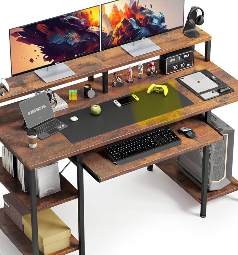 Home desk With NICE COMPUTER CHAIR INCLUDED
