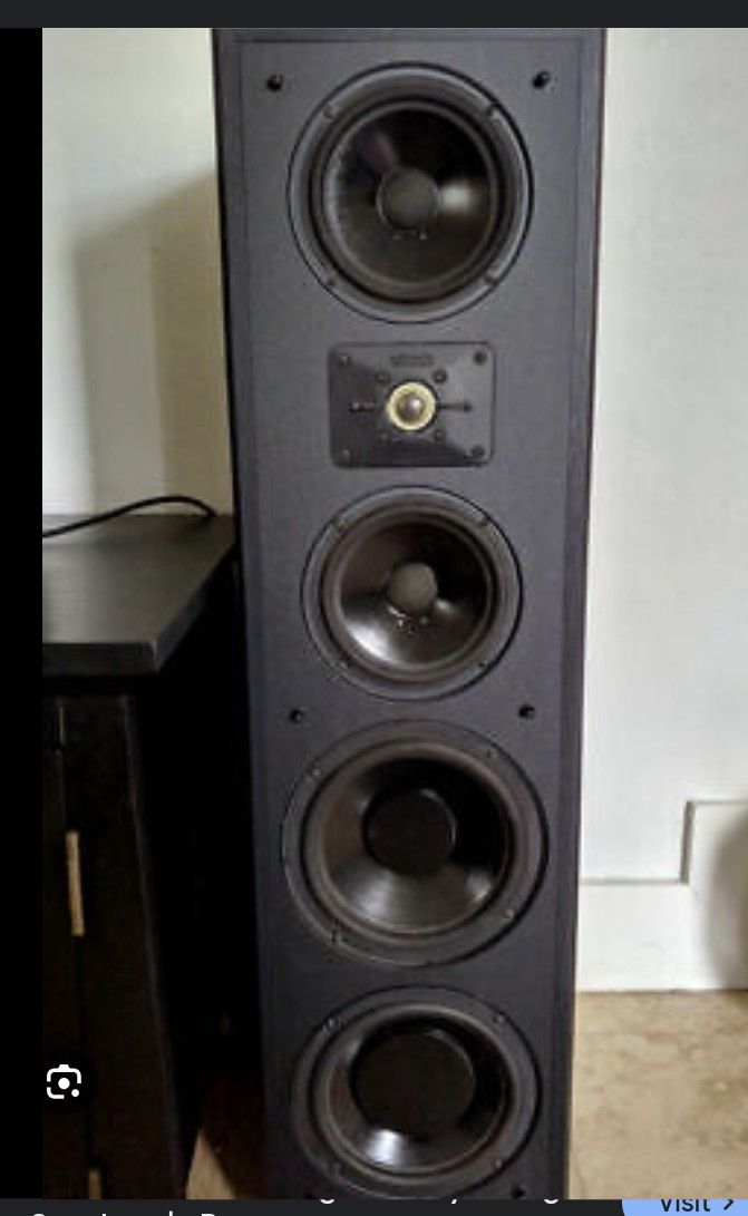 Polk Audio 11t Monitor Series House Stand Up Speakers.