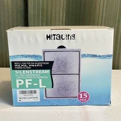 14 Packs PF-L Carbon Cartridges for PF20, PF30, PF40 and PF75 Power Filters - Ship Only
