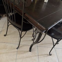 Baskball goal/  dinning room 6seat set $150 or best offer takes it