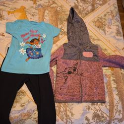 3T Grogu Jacket And Encanto Tee And Sweats