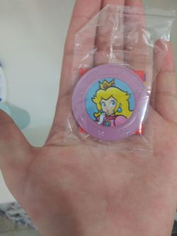 Mario Wonder Ball Coin Super Rare Princess Peach