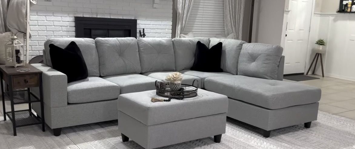 New Sectional In Box $39 Down No Credit Needed For Finance 