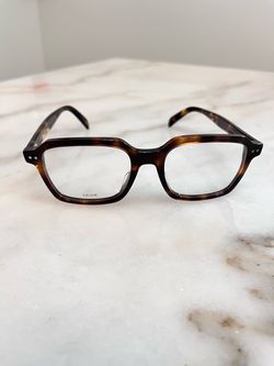 Celine Tortoise Square Eyeglasses Frames