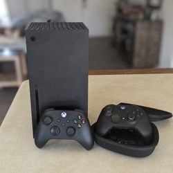 Xbox Series X with Original + Elite Controller