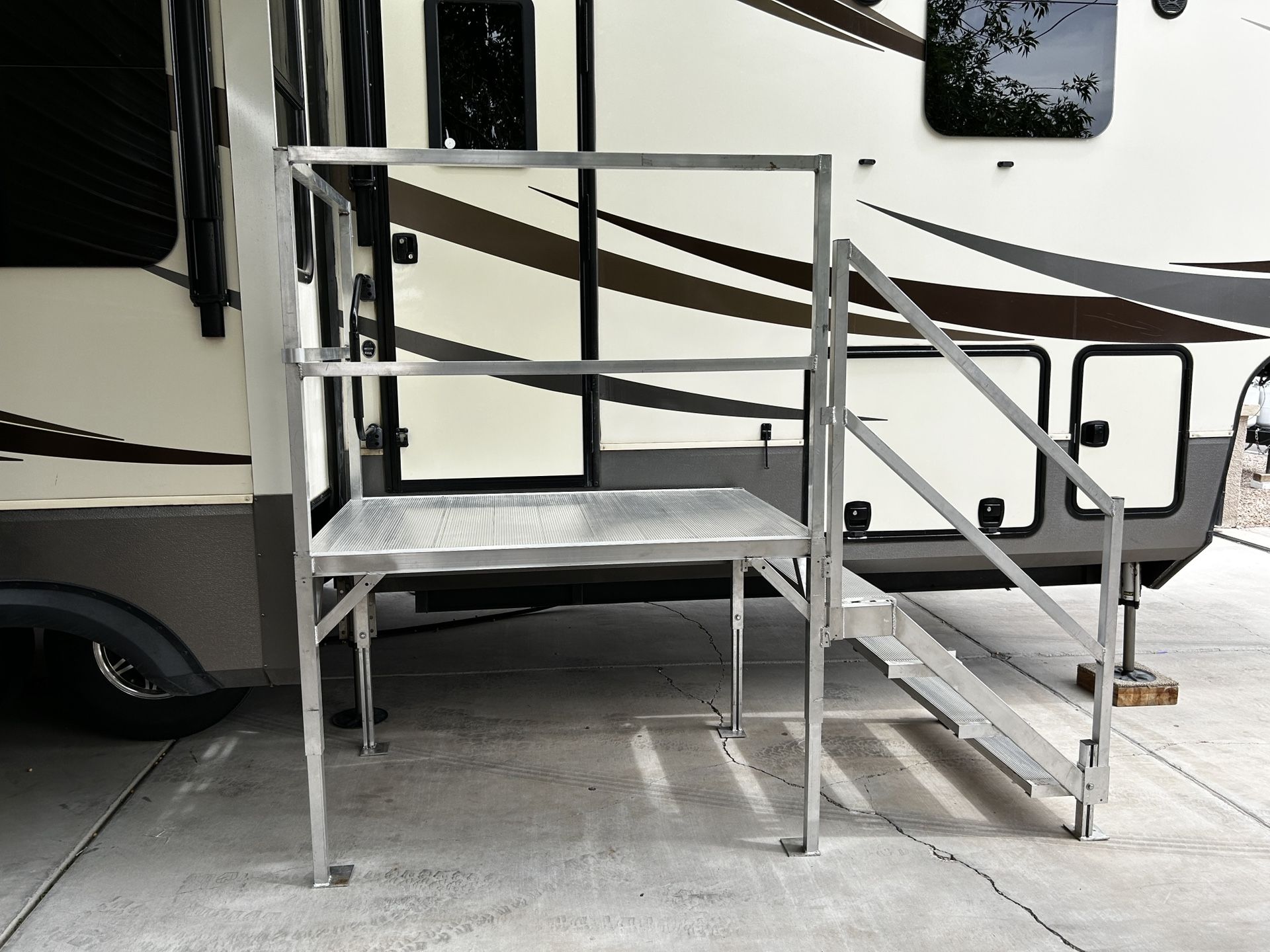 EZ-ACCESS Staircase RV’s Trailers Modular Homes