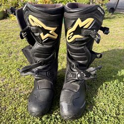dirtbike boots size 10
