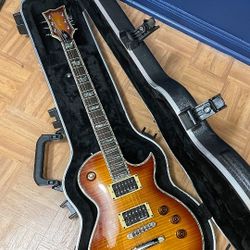 ESP LTD EC1000 Deluxe Amber Burst