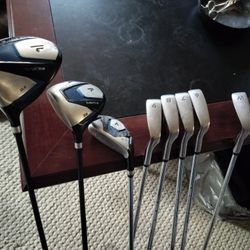 Left Handed Top Flight Irons And Woods