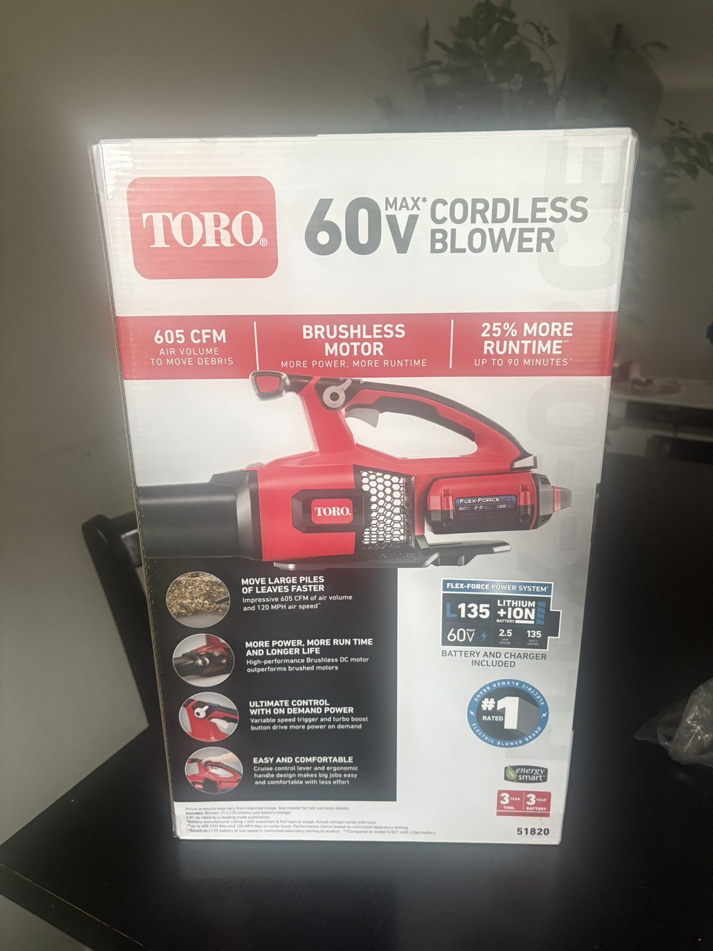 Brand new leaf blower